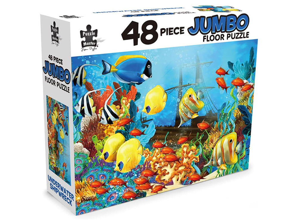 UNDERWATER SHIPWRECK JUMBO PUZ