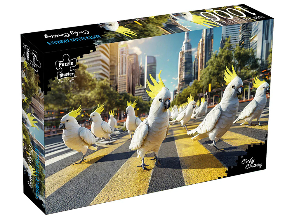 COCKY CROSSING JIGSAW 1000pc