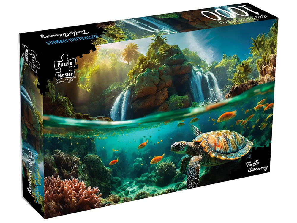 TURTLE DISCOVERY JIGSAW 1000pc