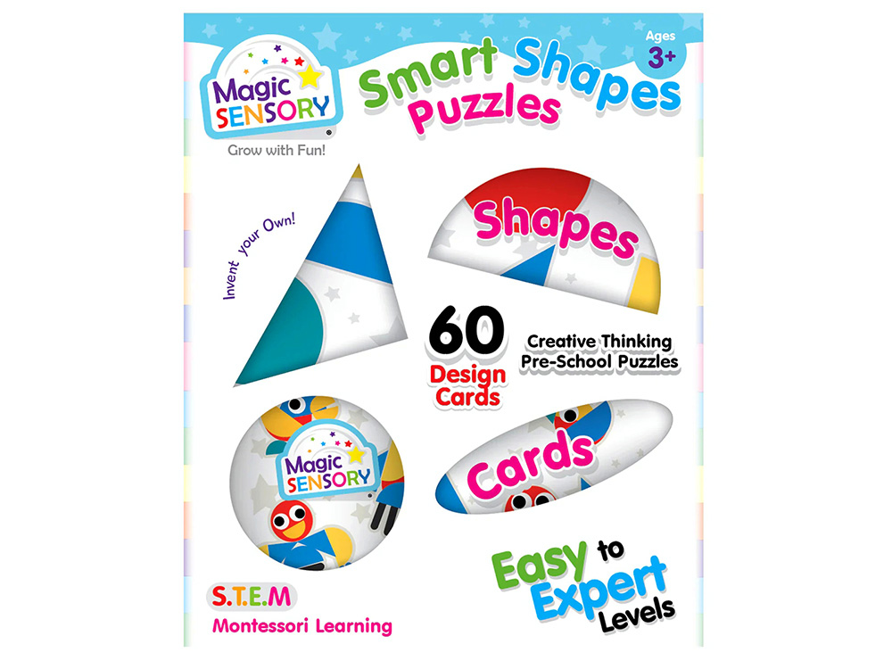 SMART SHAPES PUZZLES (60CARDS)