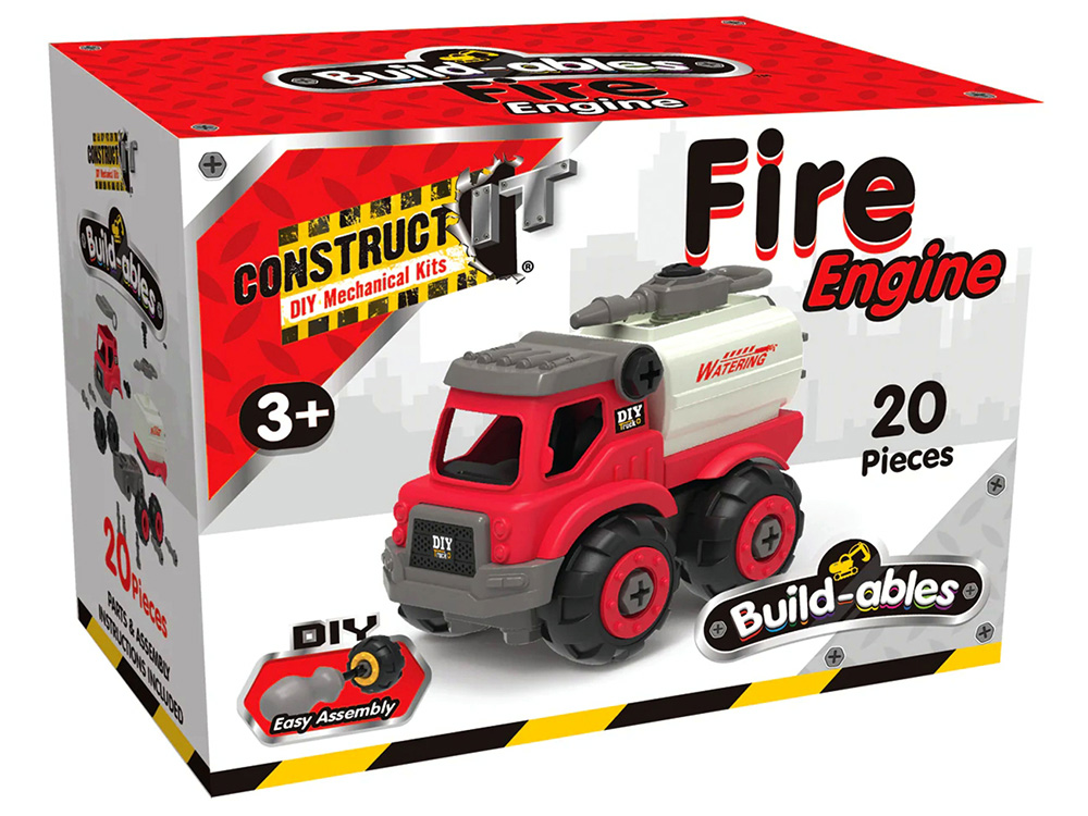 BUILD-ABLES MINI FIRE ENGINE