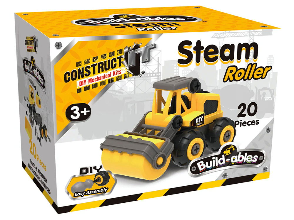 BUILD-ABLES MINI STEAM ROLLER