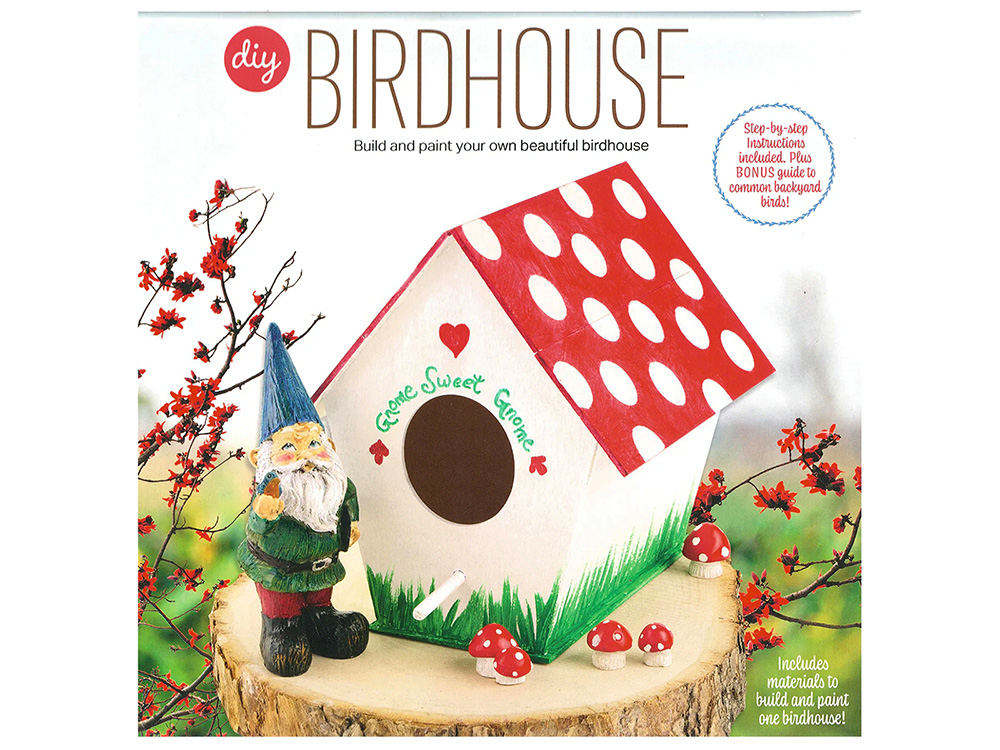 BIRDHOUSE BUILD AND PAINT