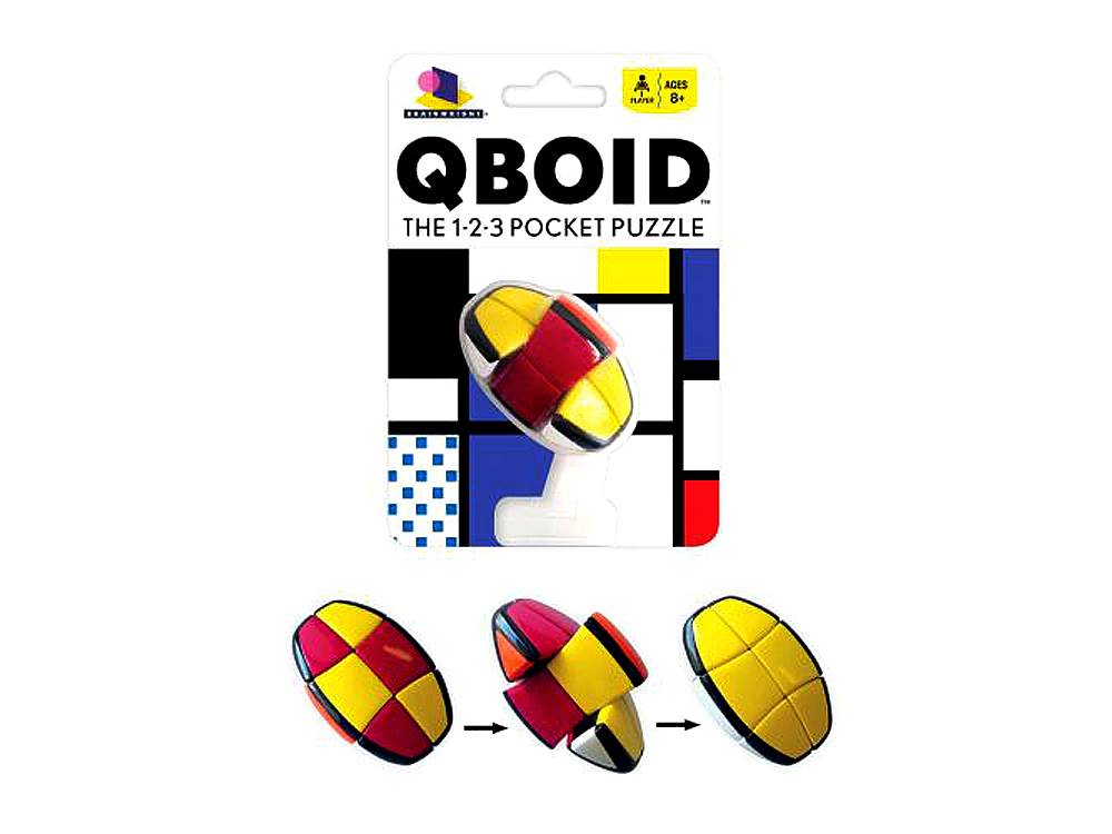 QBOID The 1-2-3 Pocket Puzzle