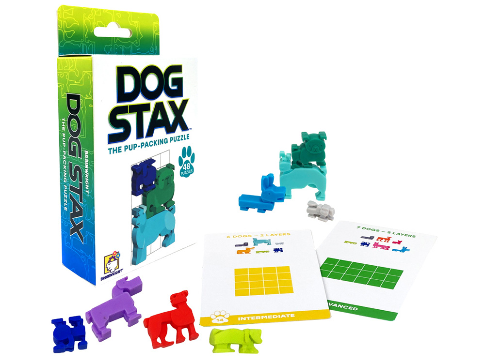 DOG STAX Pup-Packing Puzzle