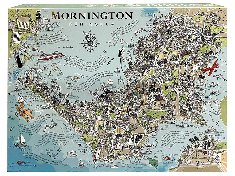 MORNINGTON PENINSULA 1000pc