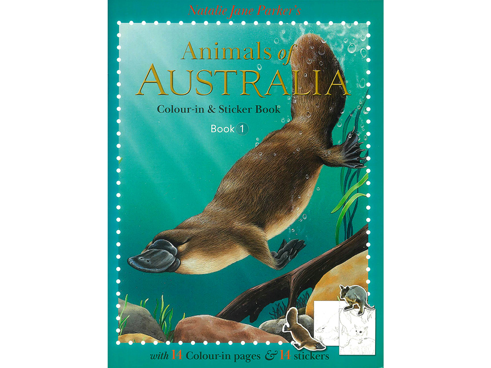 ANIMALS OF AUSTRALIA COLOUR #1