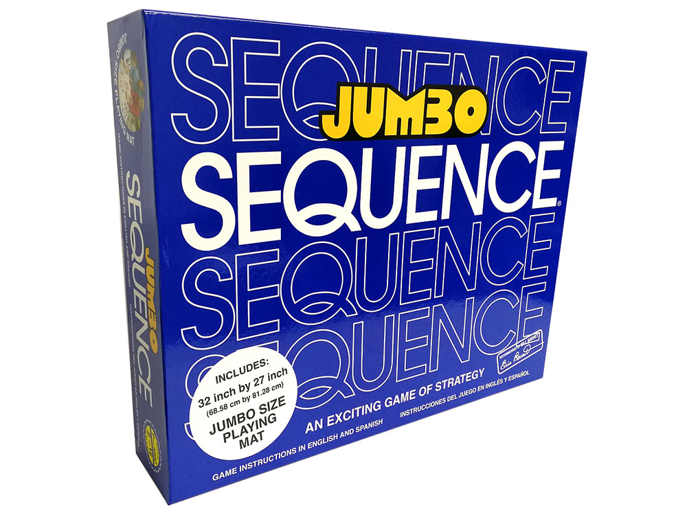 sequence game jumbo mat only