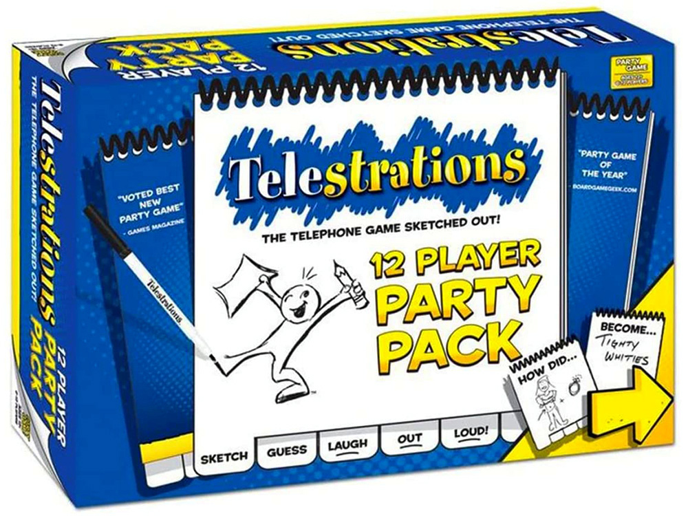 TELESTRATIONS 12 PLAYER PARTY