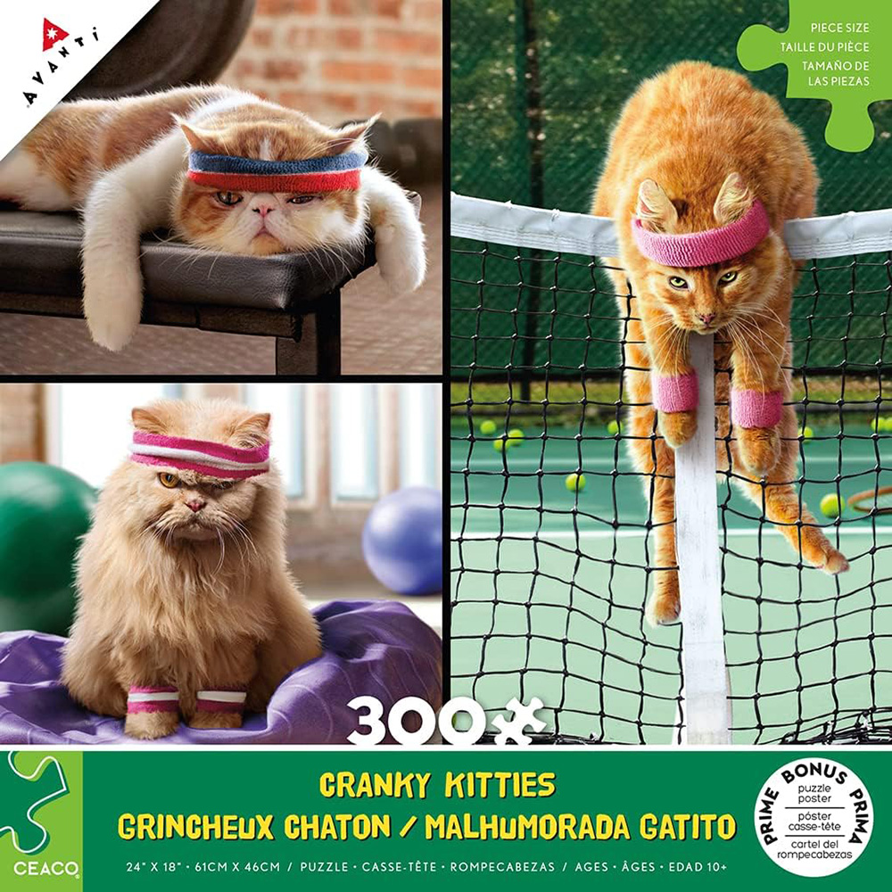 CRANKY KITTIES TRIO 300pcXL