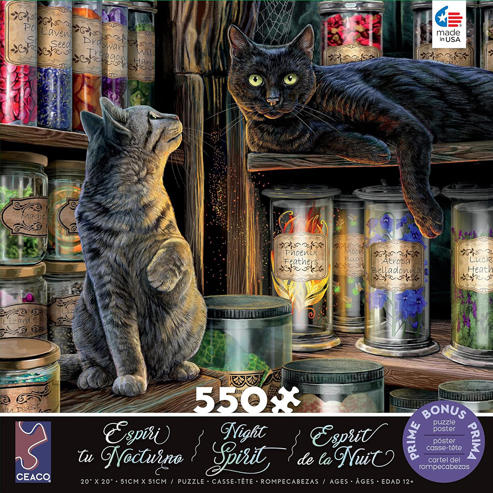 NIGHT SPIRIT POTION CATS 550pc