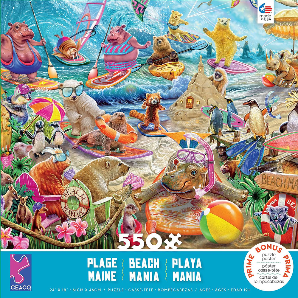 BEACH MANIA 550pc