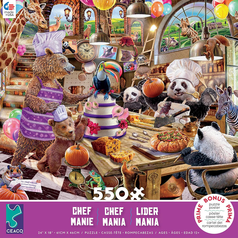 CHEF MANIA 550pc