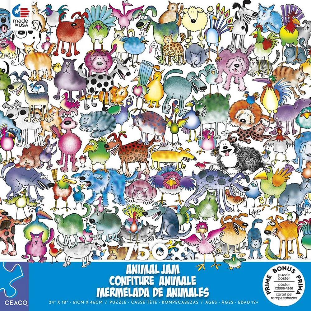 ANIMAL JAM CATS & DOGS 750pc