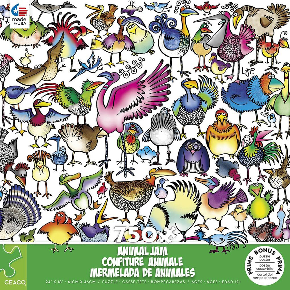 ANIMAL JAM BIRDS GALORE 750pc