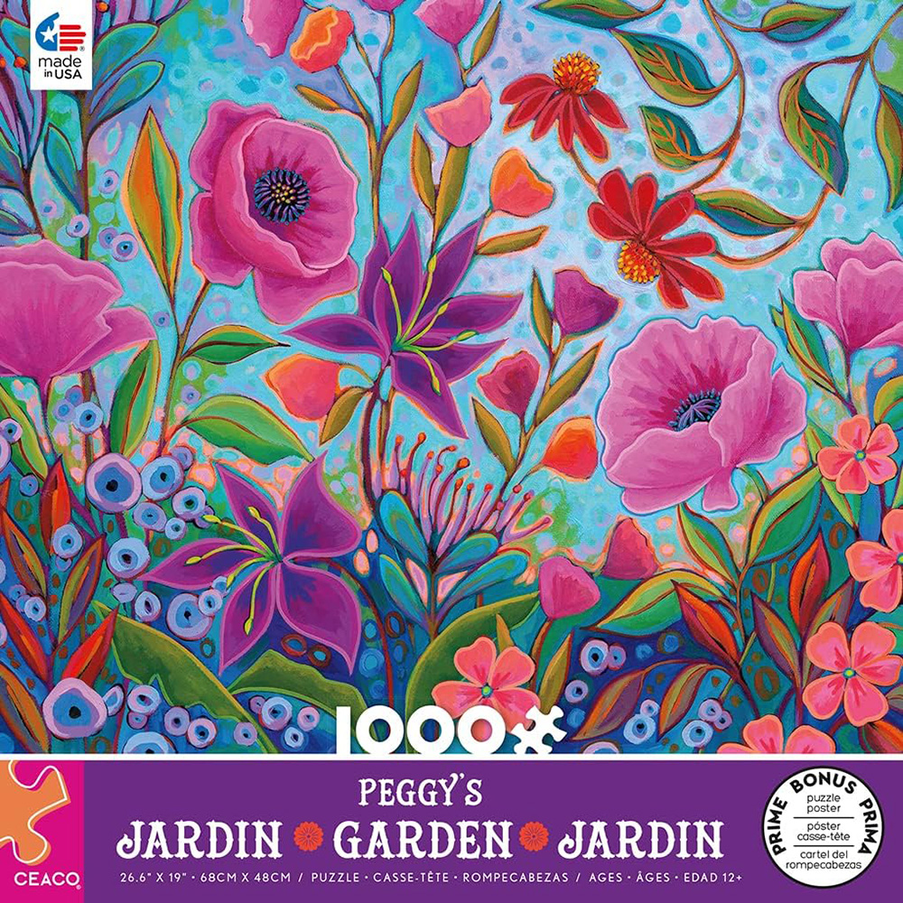 PEGGY'S GARDEN COLOURFUL 1000p