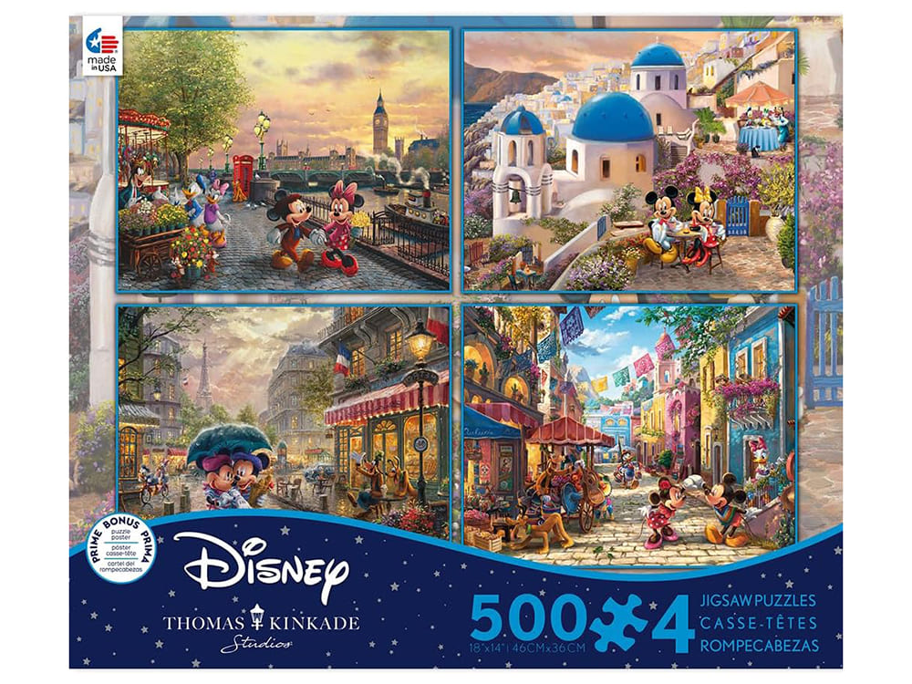 KINKADE DISNEY 500pc 4-in-1 S2 - Click Image to Close