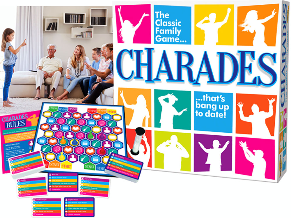 CHARADES FAMILY BOARD GAME