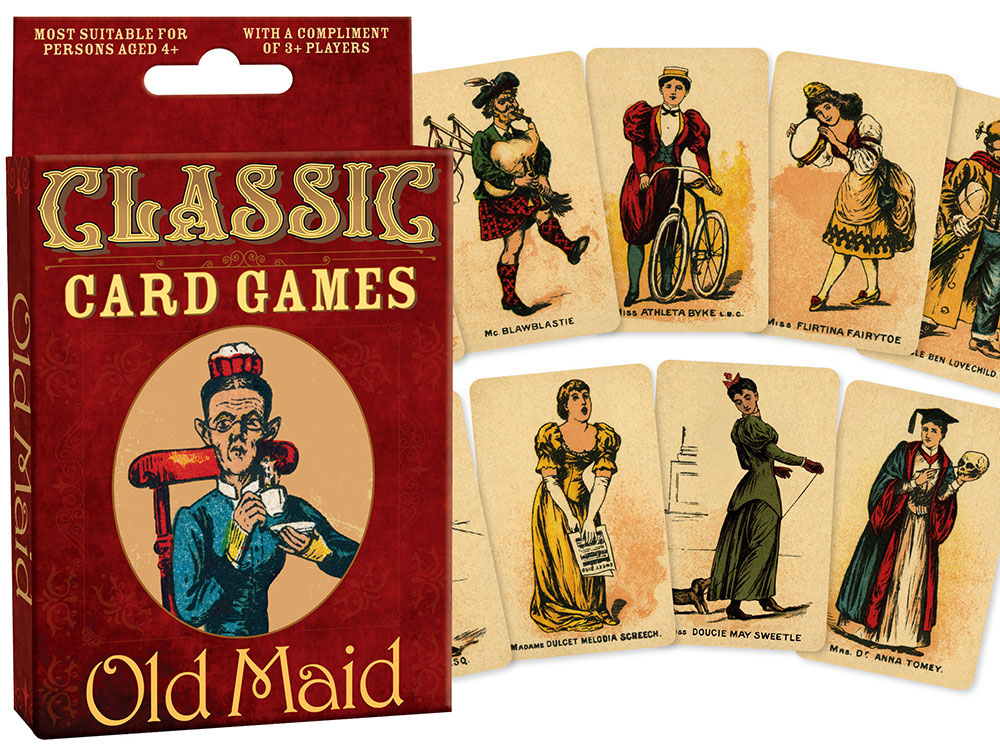 history of the old maids card game