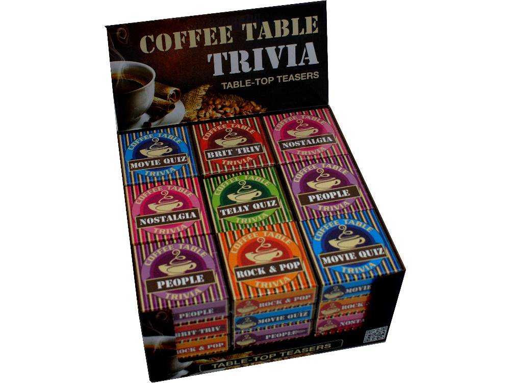 COFFEE TABLE TRIVIA ASSORTED