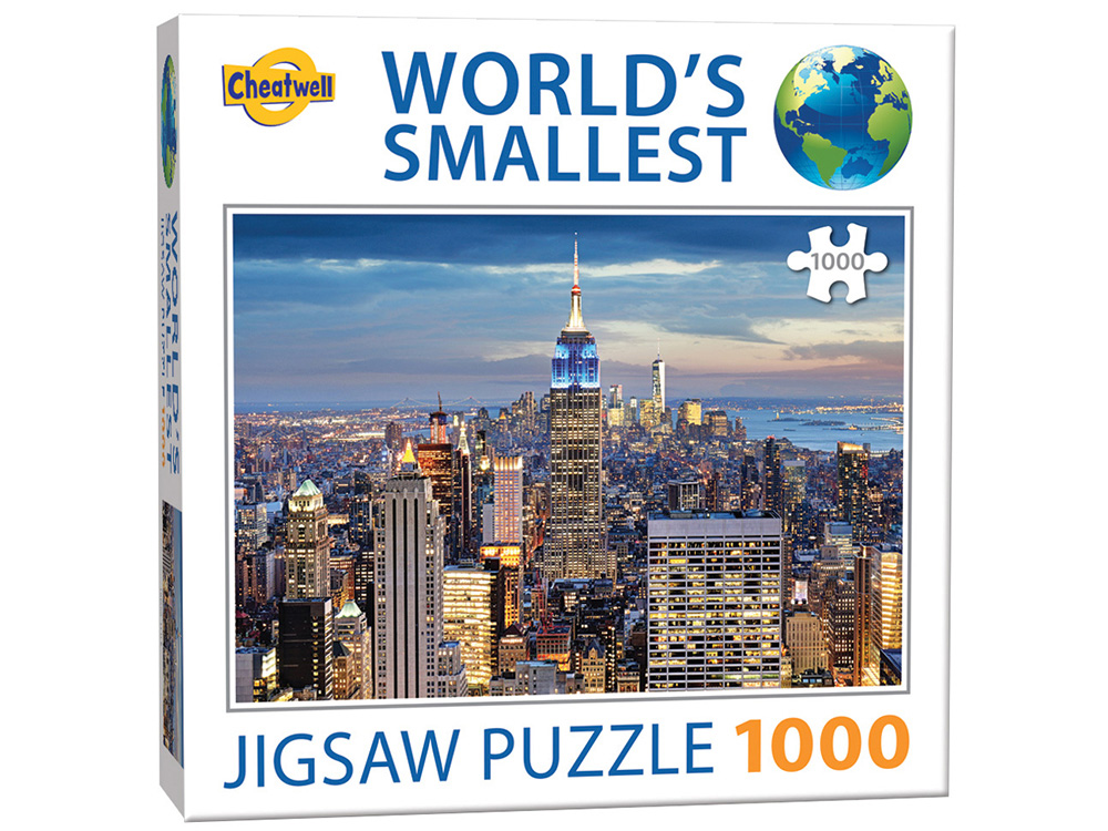 WORLDS SMALLEST 1000p NEW YORK
