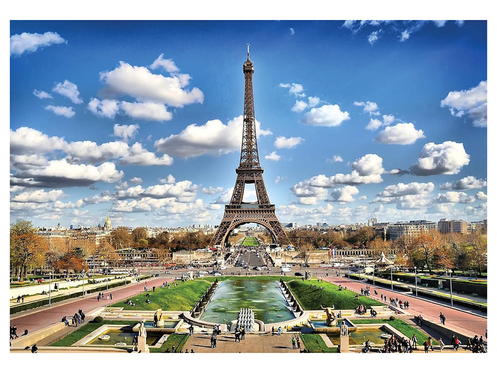 WORLDS SMALLEST 1000pc EIFFEL - Click Image to Close