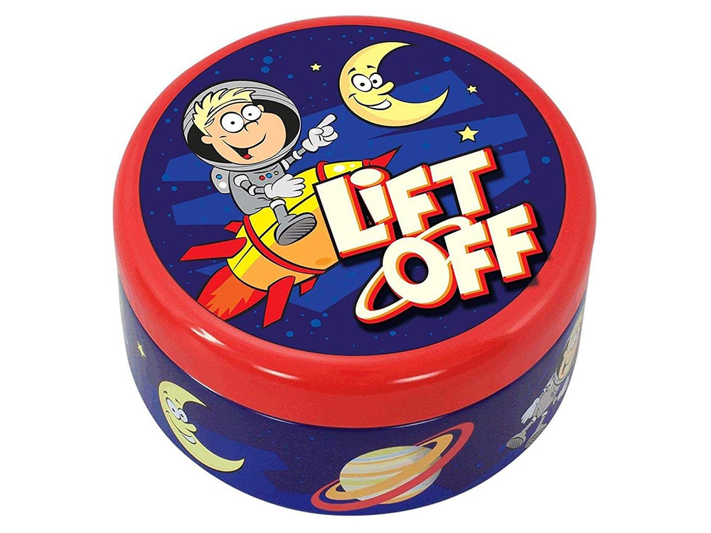 LIFT OFF CARD GAME IN TIN - Click Image to Close