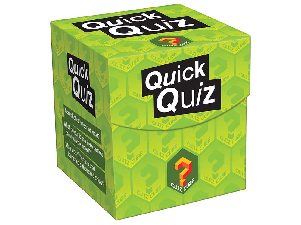 QUICK QUIZ Quiz Cube Game