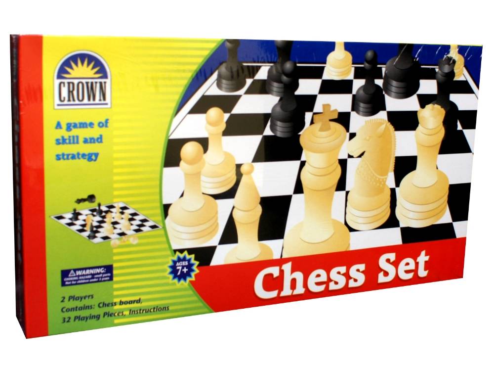 CHESS,Plastic Pieces(Crown)