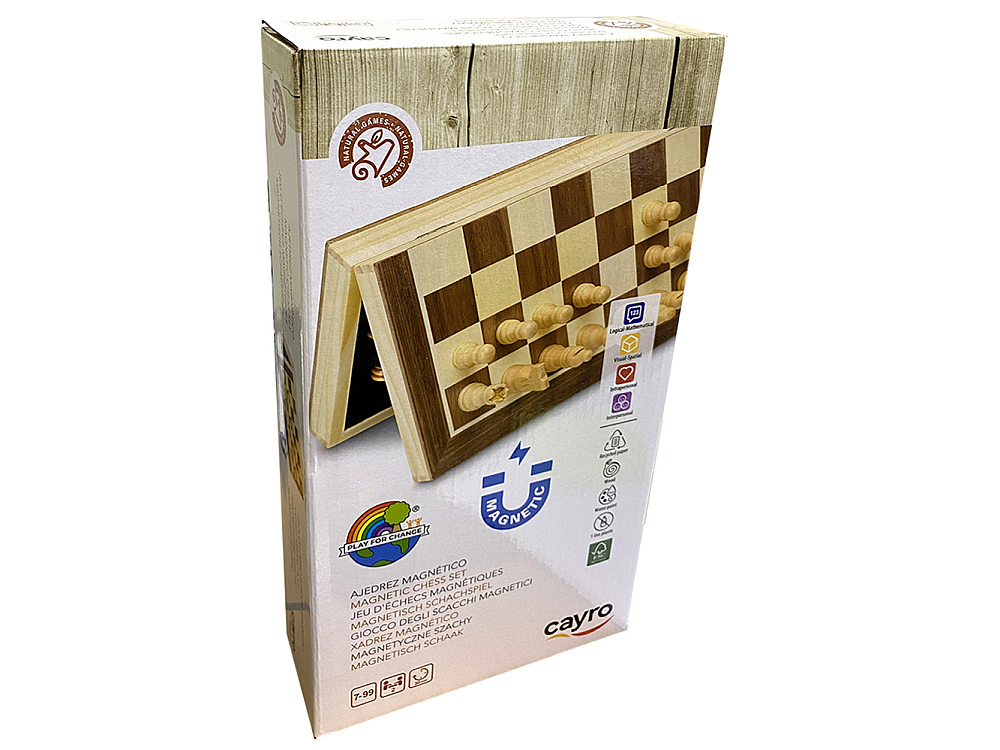CHESS,INLAID 11"MAGNETIC(Cayro