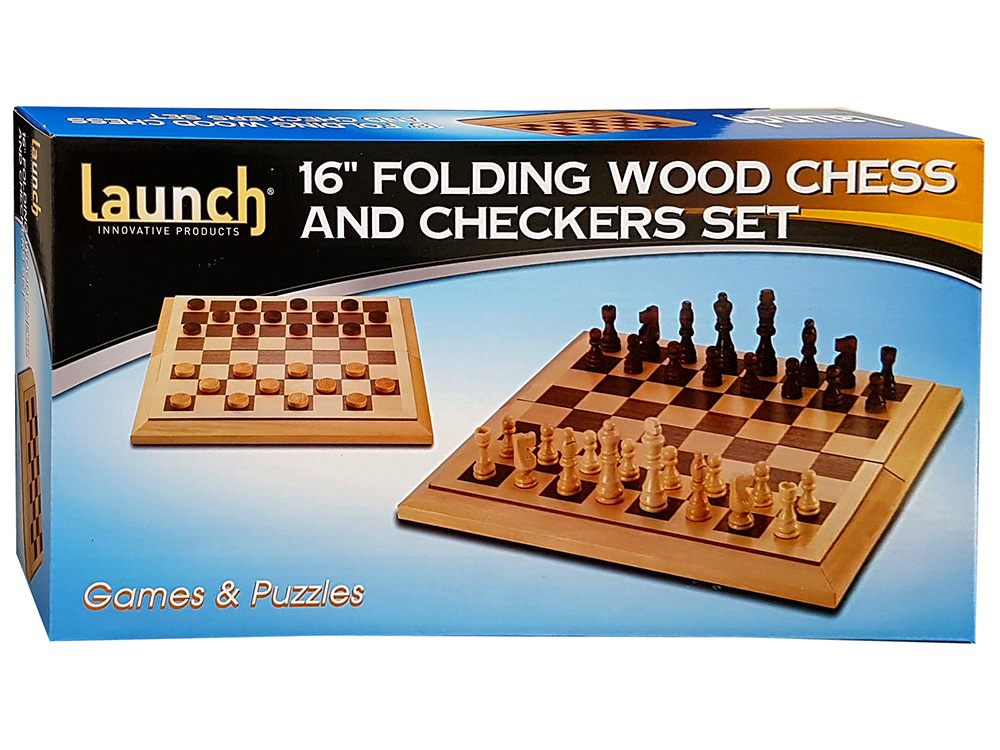 CHESS & CHECKERS 16" WD(Launch