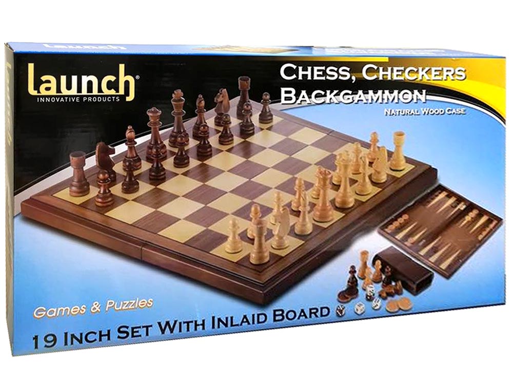 COMBO CHESS 3-IN-1 19"(Launch)