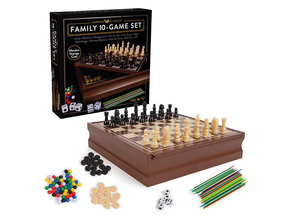 COMBO CHESS 10-in-1 (Cardinal)