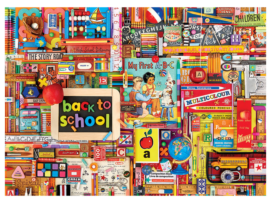 BACK TO SCHOOL 1000pc - Click Image to Close
