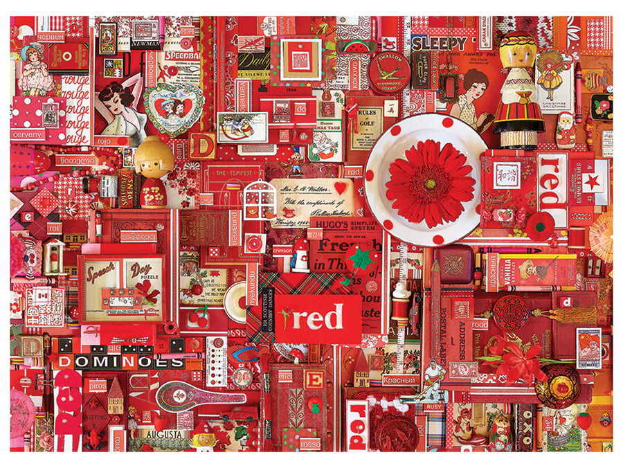 RAINBOW PROJECT 1000pc RED - Click Image to Close