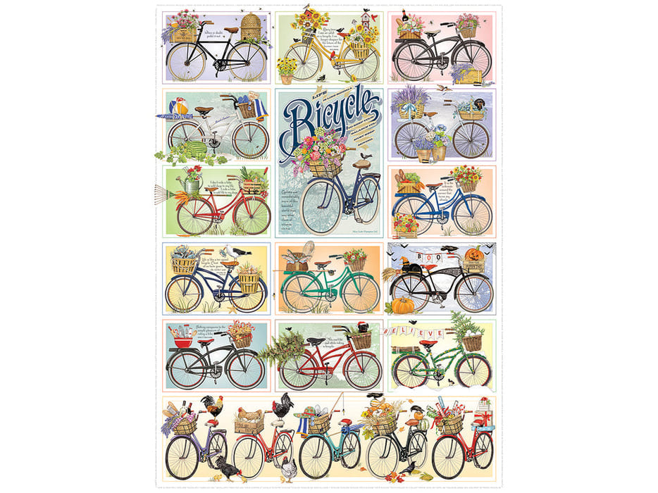 BICYCLES 1000pc - Click Image to Close