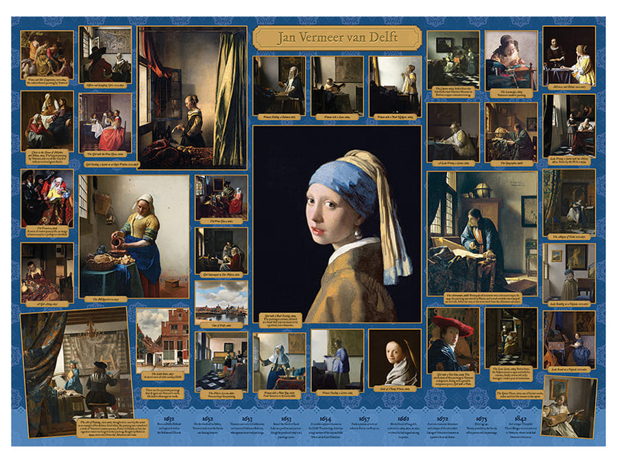 VERMEER 1000pc - Click Image to Close