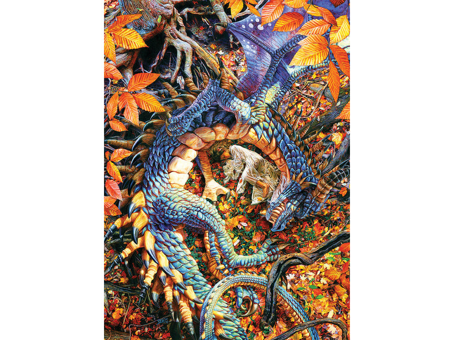 ABBY'S DRAGON 1000pc - Click Image to Close