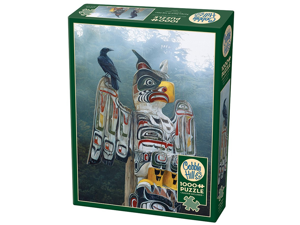 TOTEM POLE IN THE MIST 1000pc