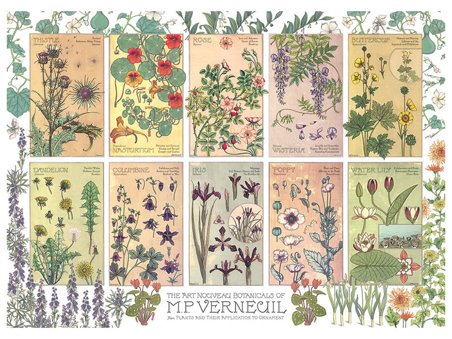BOTANICALS by VERNEUIL 1000p - Click Image to Close