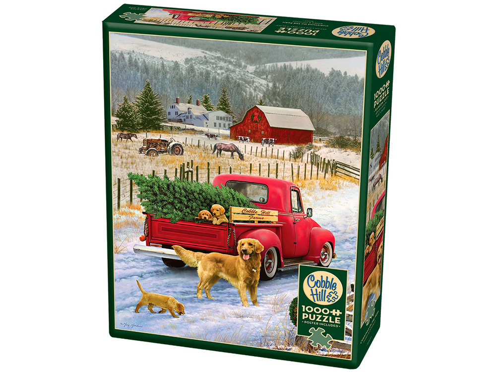 CHRISTMAS ON THE FARM 1000pc