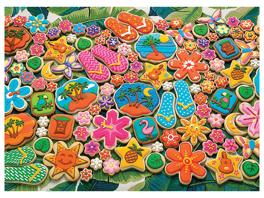 TROPICAL COOKIES 1000pc - Click Image to Close