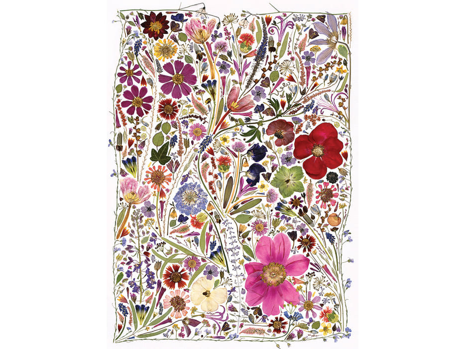 FLOWER PRESS SPRING 1000pc - Click Image to Close
