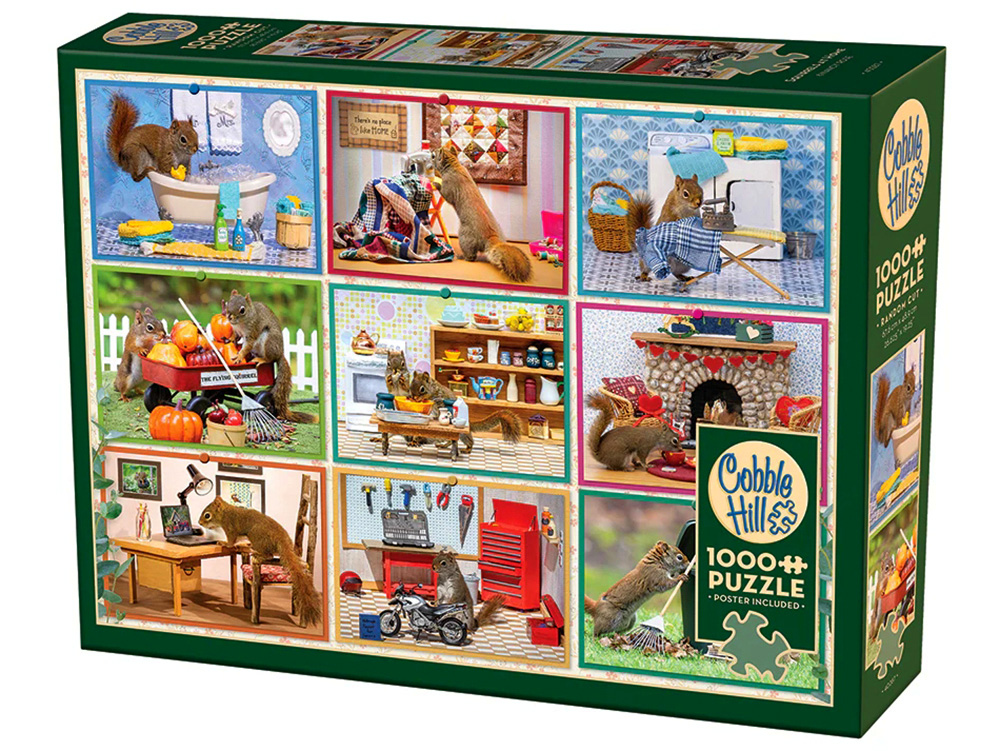 SQUIRRELS AT HOME 1000pc