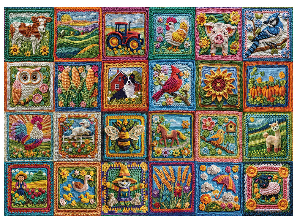 COUNTRY LIFE CROCHET 1000pc - Click Image to Close