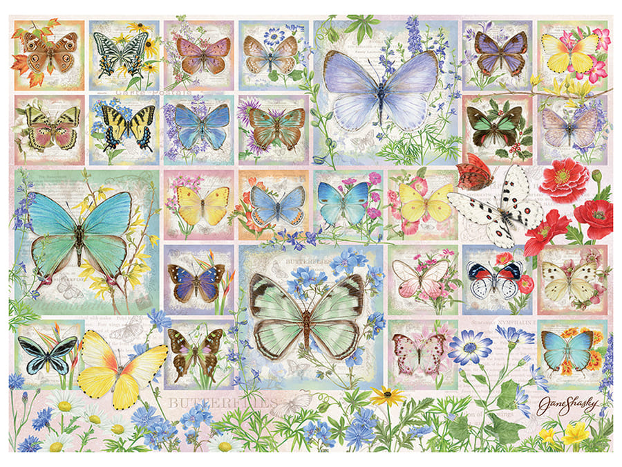BUTTERFLY TILES 500pc - Click Image to Close