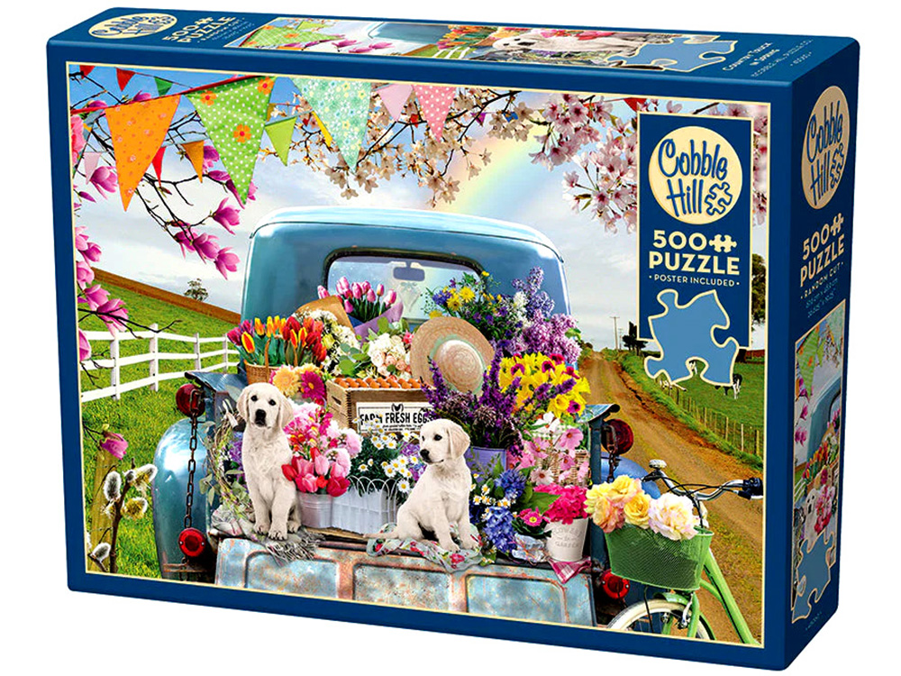 COUNTRY TRUCK IN SPRING 500pc