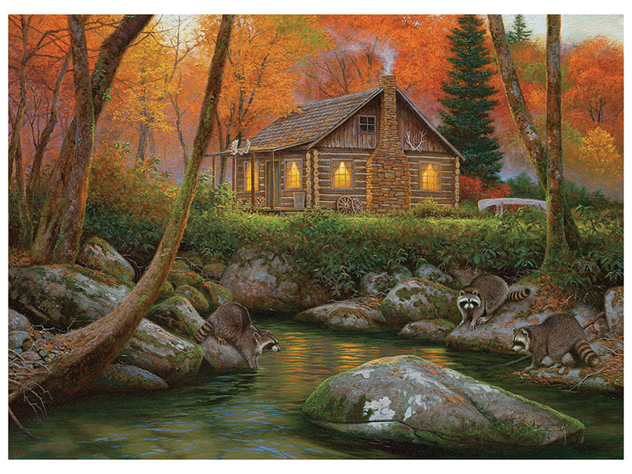 WEEKEND RETREAT 1000pc - Click Image to Close
