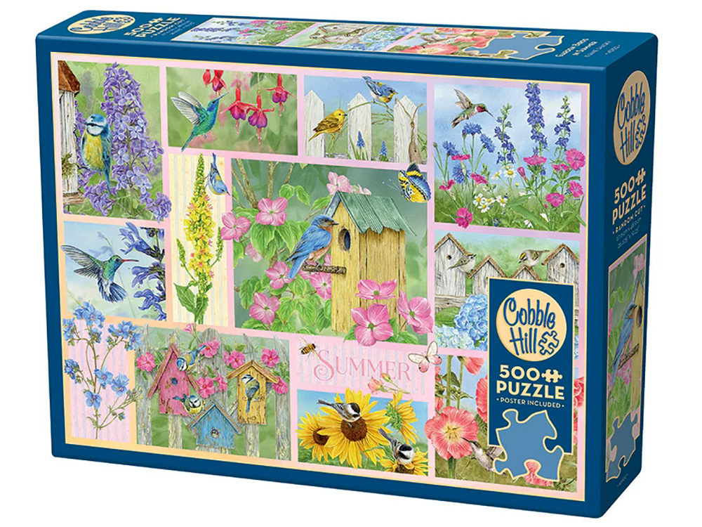 GARDEN BIRDS IN SUMMER 500pc