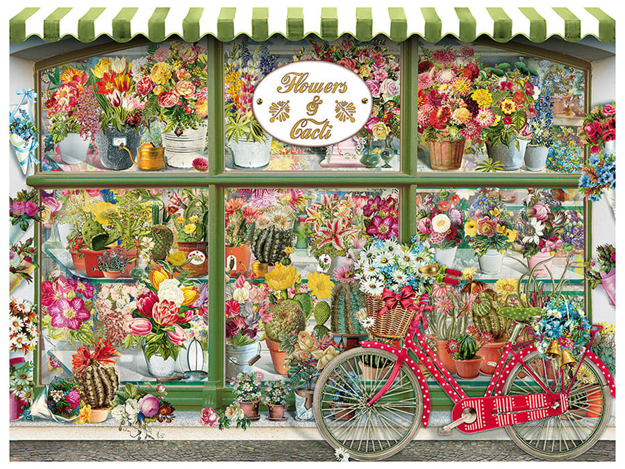 FLOWERS & CACTI SHOP 275pcXL - Click Image to Close